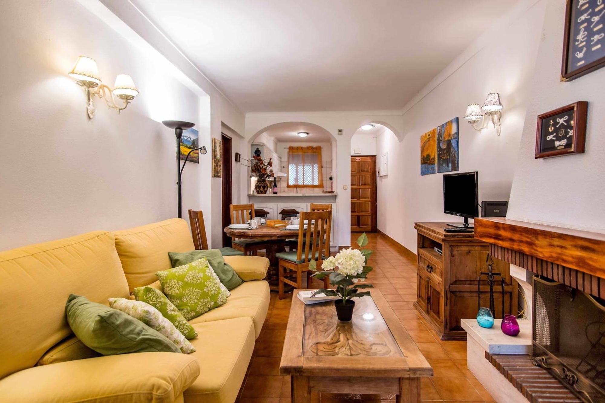Casa Falesia T2 - Garden View - 5 Min From The Beach - Wifi Olhos de Αgua Εξωτερικό φωτογραφία
